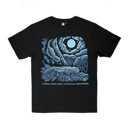 Lost Species Newt T-Shirt - Bigfoot Kick