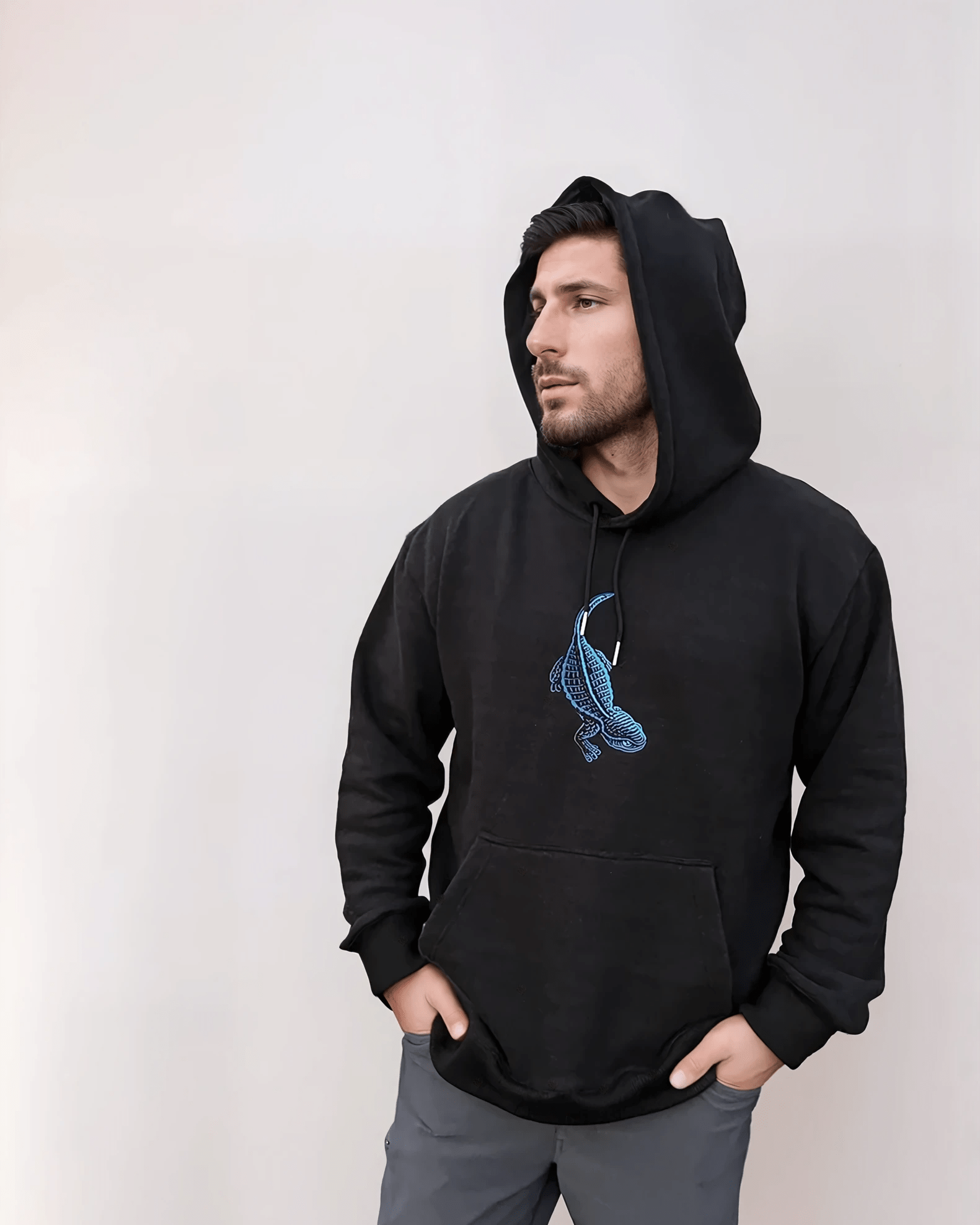 Yeti Knit Hoodie - Bigfoot Kick